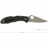 Нож SPYDERCO DELICA 11PGRE