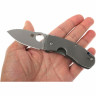 Нож SPYDERCO MARCIN SLYSZ TECHNO TITANIUM 158TIP
