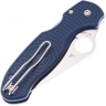 Складной нож SPYDERCO PARA 3 LTW сталь CPM-SPY27, рукоять Blue FRN