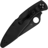 Складной нож SPYDERCO POLICE black сталь VG-10, рукоять Black stainless Steel