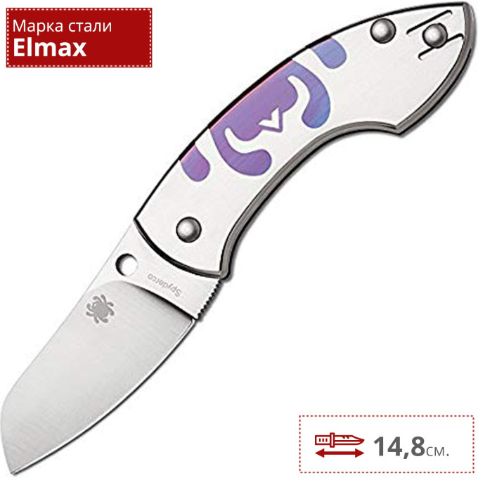 Нож SPYDERCO PINGO TITANIUM 163TIP